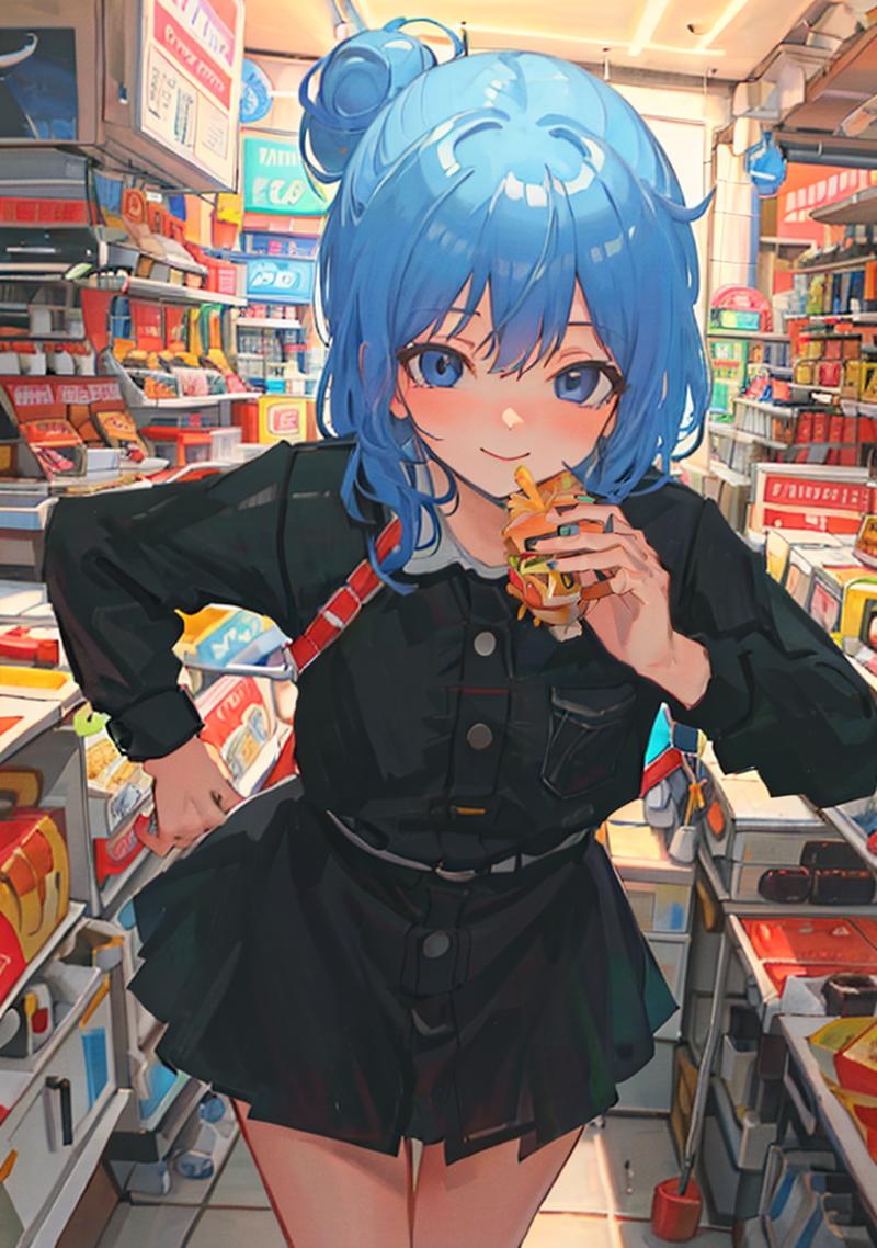 McDonald's anime commercial Style (Urachan) by YeiyeiArt image by YeiYeiArt