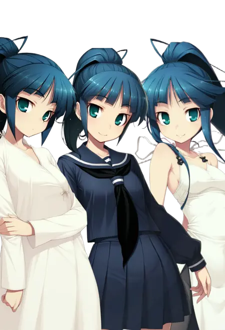 Minato Hikaru 湊斗 光 (3 OUTFITS) - Soukou Akki Muramasa Full Metal Daemon: Muramasa