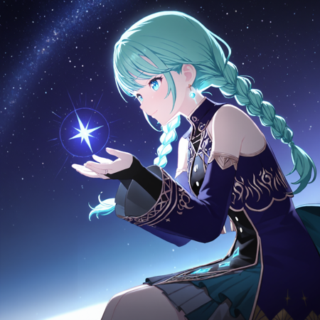 The Red Blaze's Reverence for the Dawn's Light (Hatsune Miku) / Project SEKAI IllustriousXL