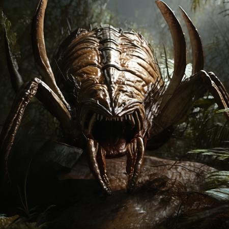 ankheg:1.2, ((mandibles)), glowing, ((sharp teeth)), antennae, ((open mouth)), ((teeth)), jungle,

realistic, 32k, cinematic, light and shadow, photorealistic, ultra photoreal, best quality