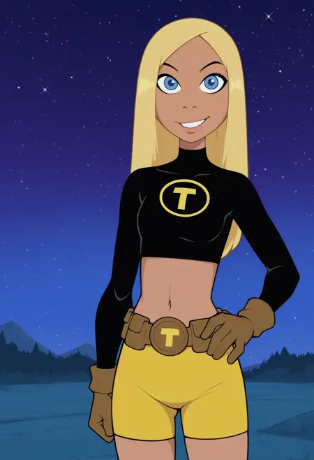 Terra, Tara Markov, (Teen Titans, 18titans), LoRA, PonyXL | IllustriousXL