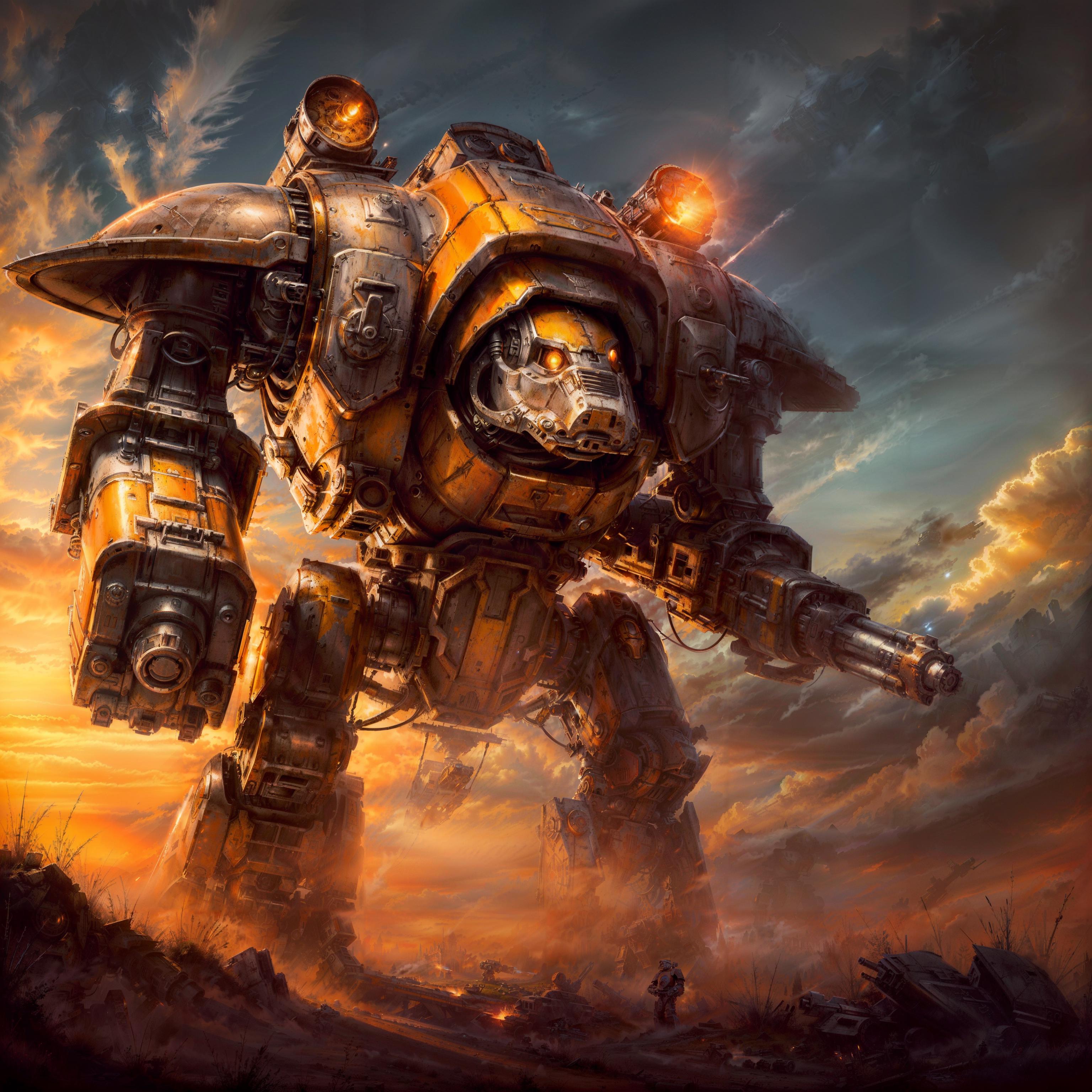 Titan, God-Machine image by Geekyzilla