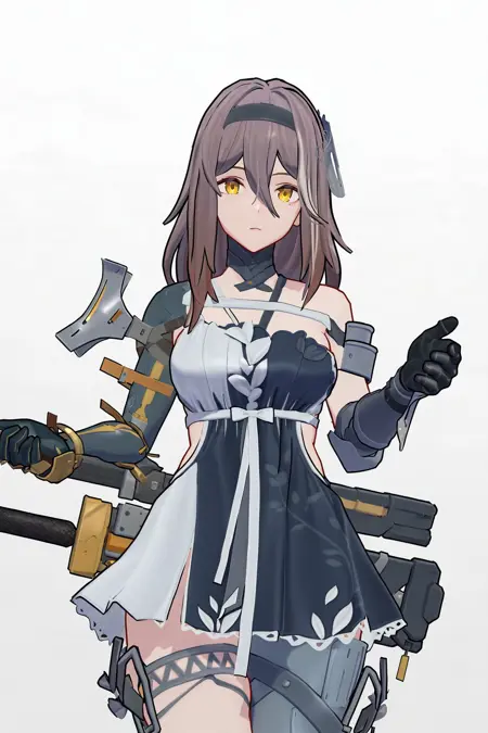 Haru Frostbite Flora (Snow Break) NoobaXLEpslon