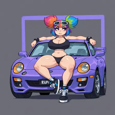 Hottie On Car SID LoRA