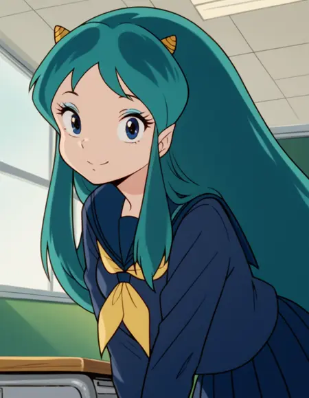 Lum (ラム) - Urusei Yatsura (うる星やつら) - COMMISSION W/ DATASET