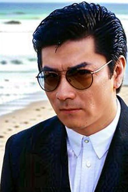 photo of a (men),serious look ,standing at (beach), portrait photo, (closeup:1.2),sunglasses, 
 <lora:longfang:0.8>