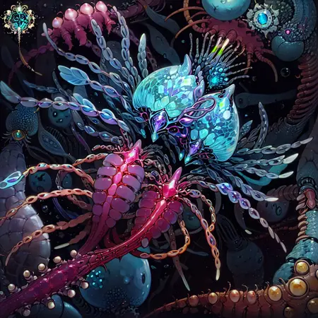 Neon Pop Haeckel