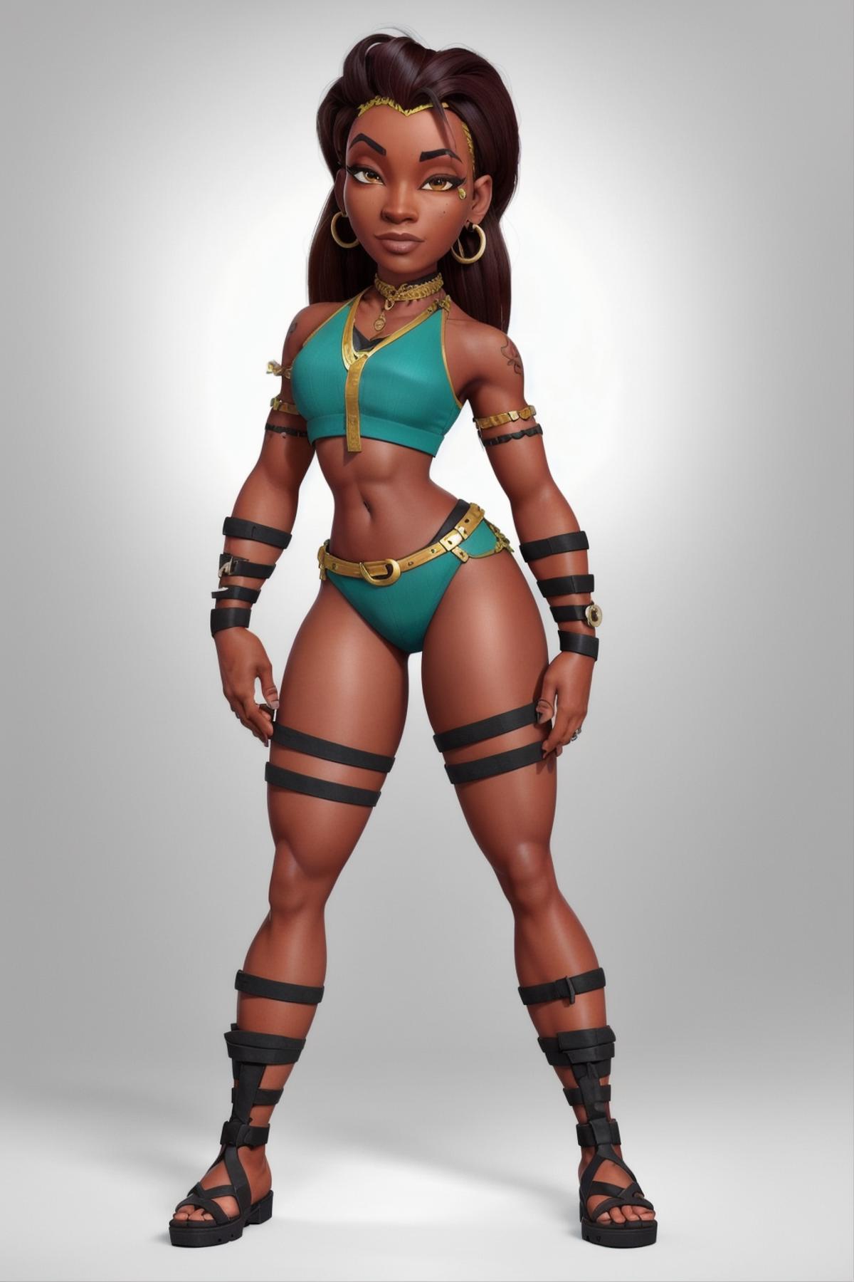 STYLEESH - Stylized 3d LoRa image by Clumsy_Trainer