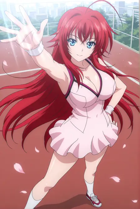 Rias Gremory - High School DxD - Illustrious - All trainable outfits!
