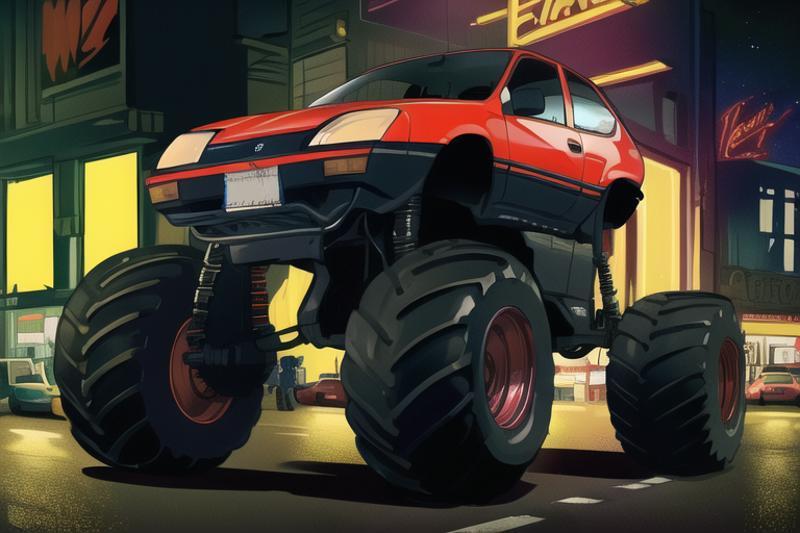 Monster truck image by pogbacar
