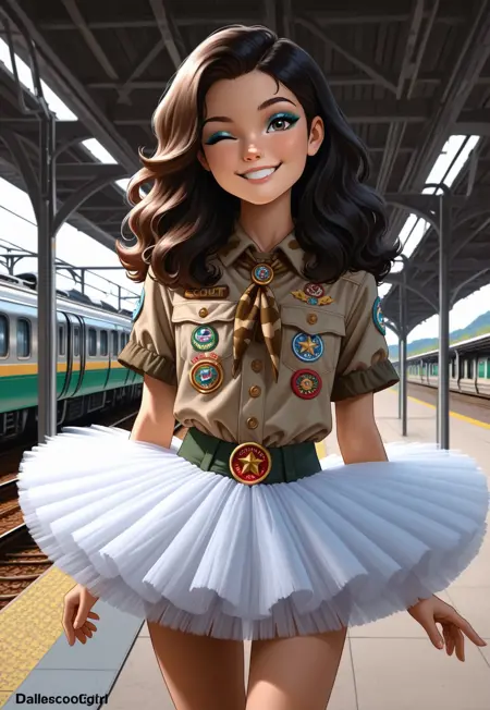 DALLE GIRL SCOUT AMBASSADOR