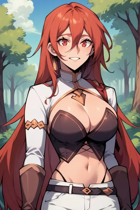 Jishuka/지슈카 (Overgeared/템빨) SDXL LoRA | 5 Outfits [Pony Diffusion]