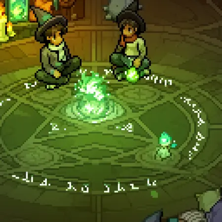 Witchbrook Isometric Pixelart Style Lora