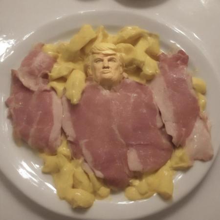 ham banana person