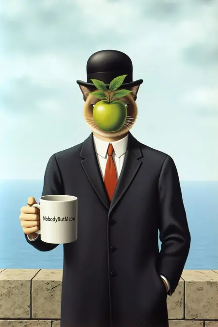 Bowler Hat Surrealism: René Magritte Painting Style