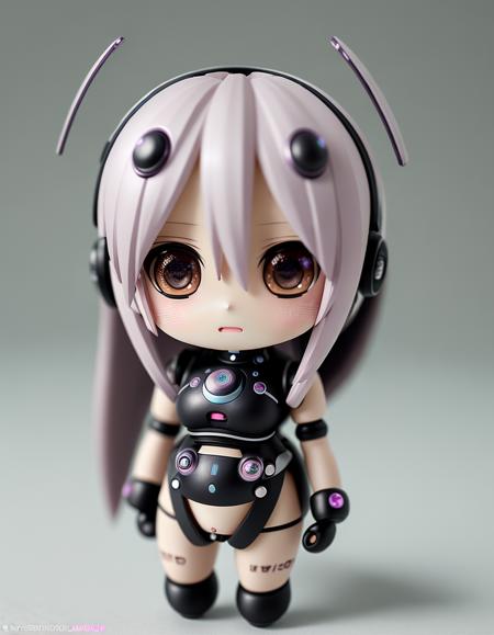 kkw-Nendroid 1girl, cyberpunk