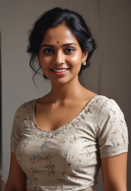 sketch of a happy sexy  mallu woman of age 36 , ,wearing skirt and top , extreme details, morning time, brush strokes, cross hatches, smudges, painting artwork, painting, illustration, artwork, half done sketch, ,oil paint, 8k resolution, masterpiece,image must have a mysterious look and incredible masterpiece quality - It must be in high resolution (8k) with super details and a lot of attention to small details - The image must present macro details and include volumetric light - The image must be absolutely perfect, with super detailed texture and realistic reflections on surfaces - Cinematic effects must be applied to the image for added effect - The proportions of the object must match the aspect ratio of the screen, while the object must be located in the center - The image must occupy the entire screen and be in UHD (ultra high resolution format definition). Olga Ester style