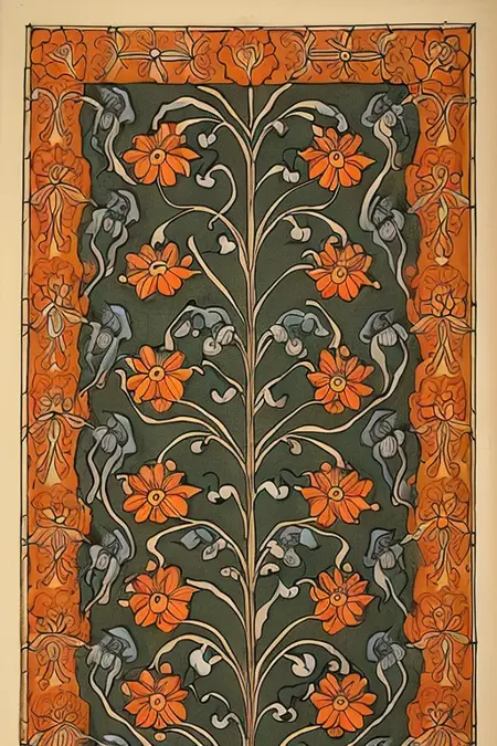 Eugene Grasset's plant patterns (1896)