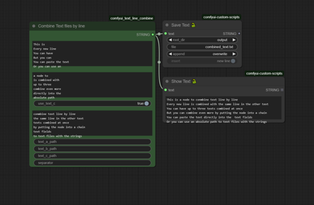 Text Line Combine v1.0