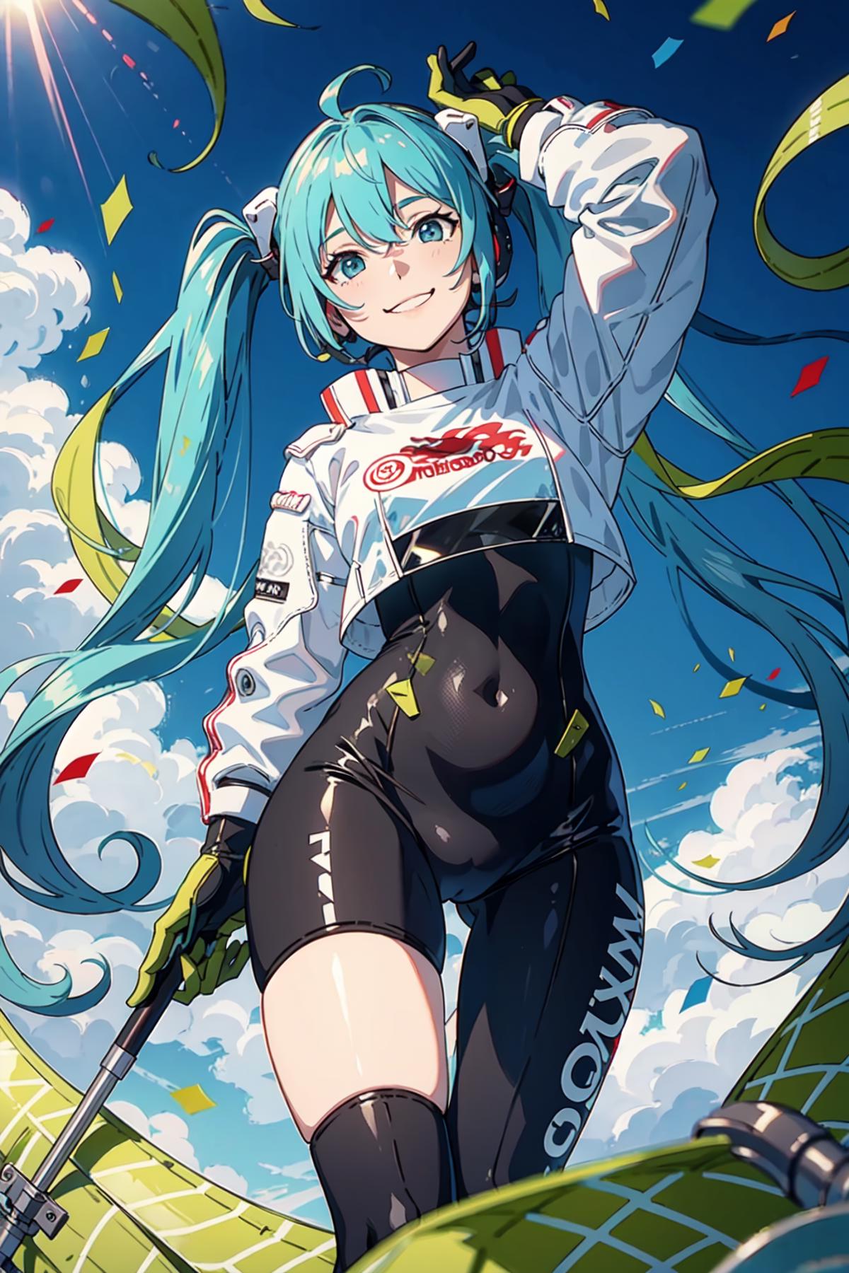 Hatsune Miku 初音ミク | 23 Outfits | Character Lora 9289 image by 53rdturtle