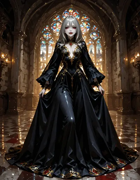 Give me your blood I - female vampire