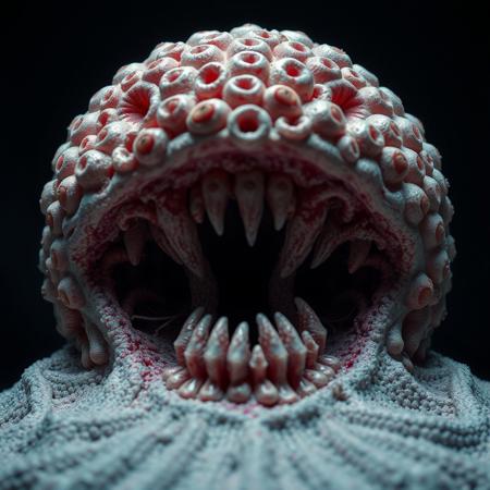 A creepy photo that will give me a feeling of Trypophobia,