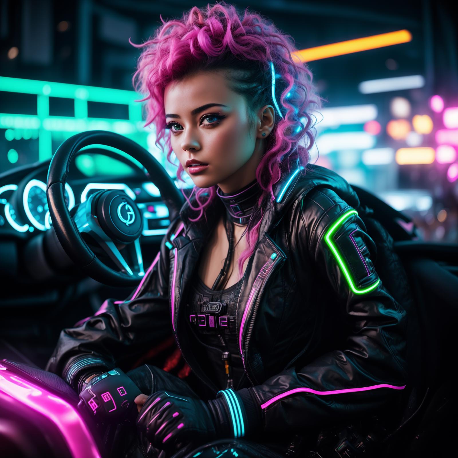 CyberPunk image by vrgamedevgirl