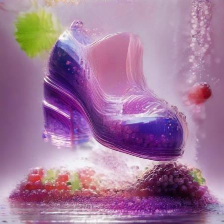 Zoom out image, full body image, 1female, jade armour, indian, meatball on floor, she tries to shove meatball in floor, high heels, squishing foot on meatball
