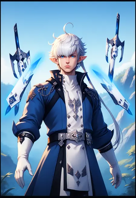 Alphinaud Leveilleur [Final Fantasy XIV - FFXIV] Pony XL & SD 1.5