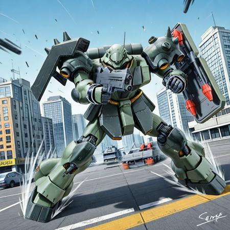 Mobile Suit Gundam AMS-119 ギラドーガ [GEARA DOGA] v1.0