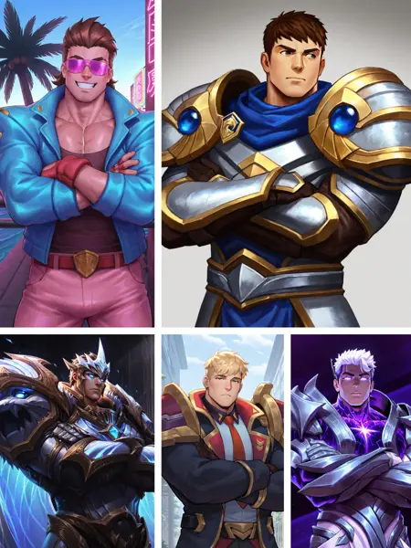 Garen / League of Legends [Skins Collection]