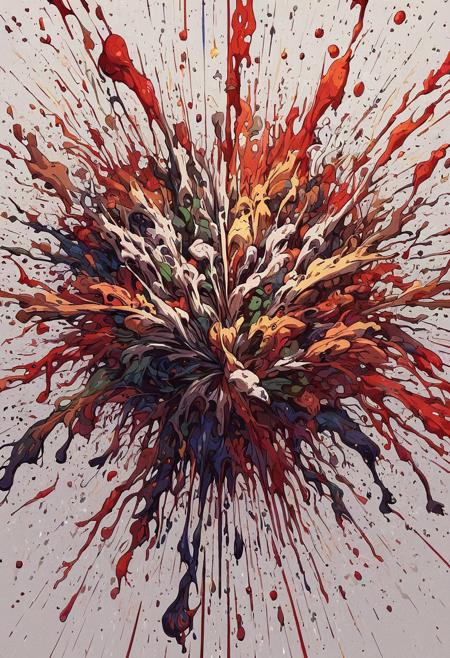 score_9, score_8_up, score_7_up, score_6_up, source_anime, ink splats, close-up, eye, colorful,