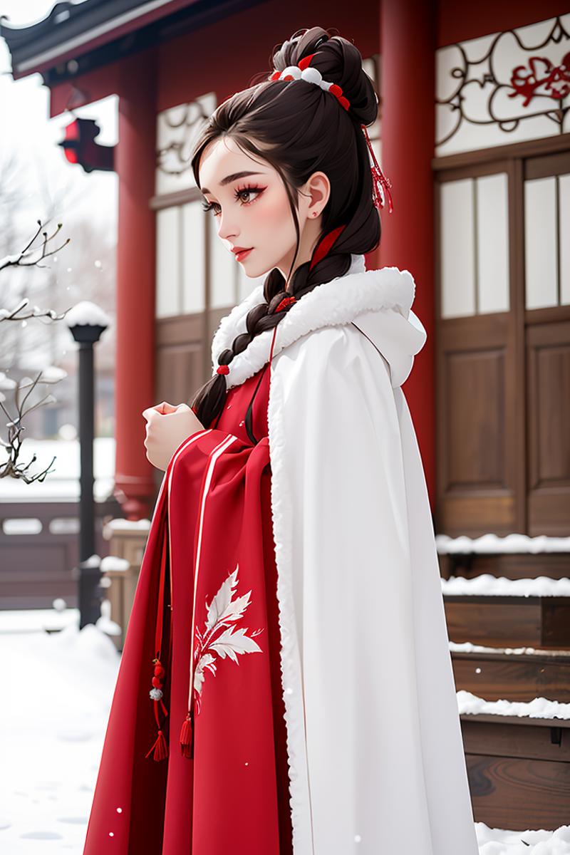 Winter Hanfu - Clothing LoRA image by aji1