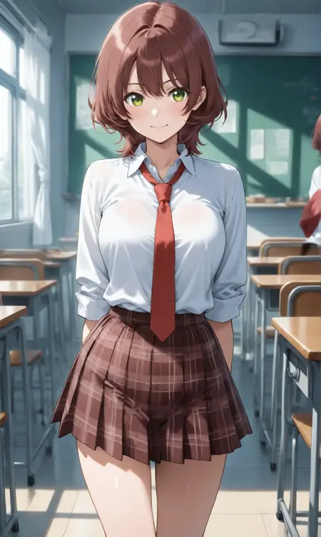 Aoi Hinami - Jaku-Chara Tomozaki-kun - Illustrious