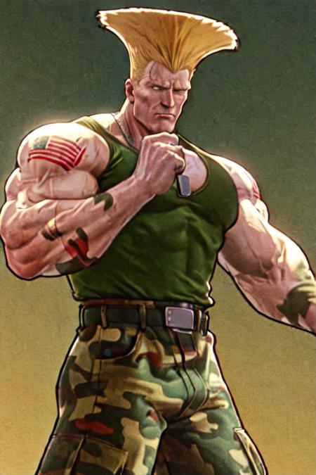 Guile [Street Fighter] - v1.0, Stable Diffusion LoRA