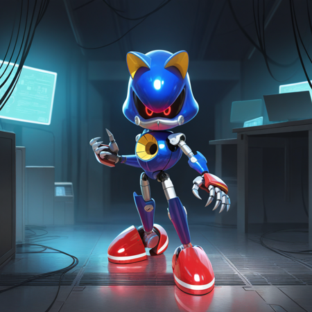 Metal Sonic - Sonic the Hedgehog (4 Forms) Metal Sonic v1.0