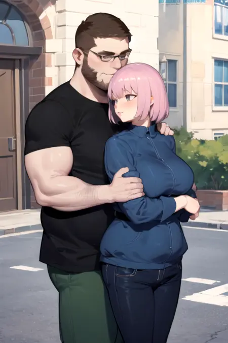 Peter Griffin x Mash Kyrielight (Family Guy x Fate/Grand Order)