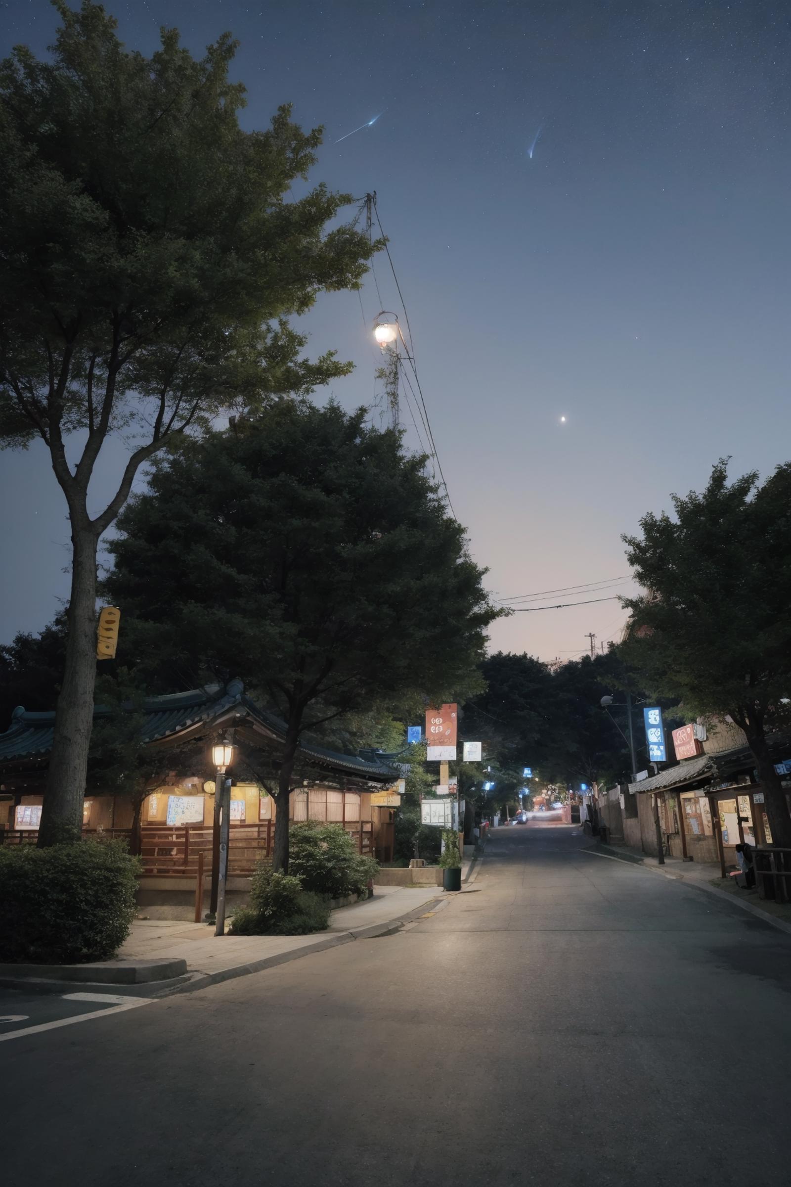 Street Background Lora - Seoul Street image by sdn804