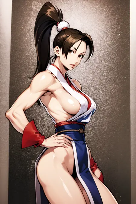 Kinu Nishimura/西村キヌ/西村娟 《Street Fighter》/《街头霸王》/《KOF》/《拳皇》 - Artist Style