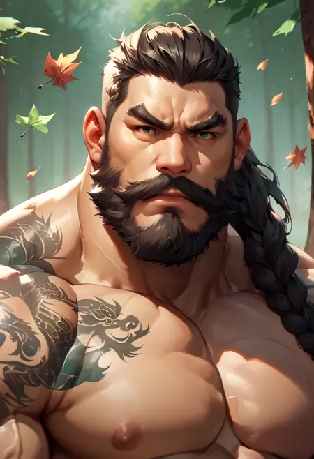 niji6 Style,Male,Chinese style, Armor