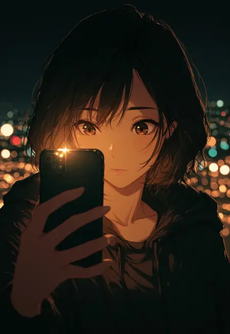 Night photo (mood art)