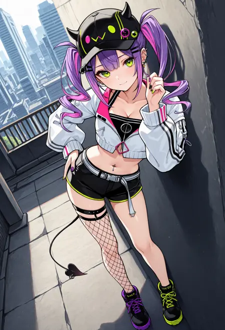 Tokoyami Towa 7 outfits [Illustrious/NoobAI] Hololive