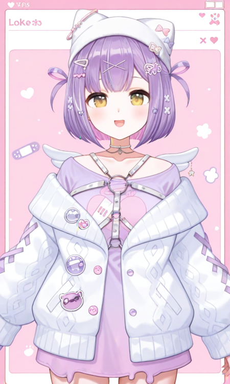 [Illustrious] Shinomiya Runa(紫宮るな) - 4th outfit - Vspo! v1.0