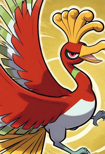 Ho-Oh: Legendary Turkey - Happy Thanksgiving!  | ホウオウ (Pokedex #0250) [Illustrious] v1.0