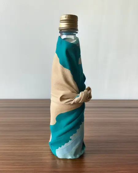 Dress up and wrap the bottle