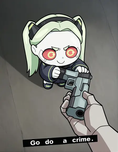 Go Do A Crime | Meme Concept