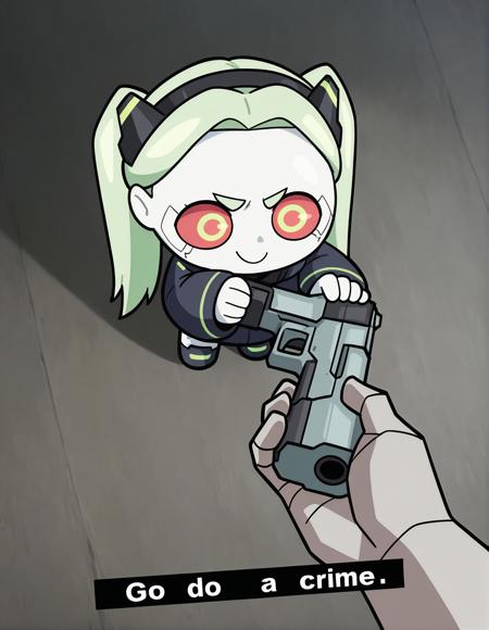 Go Do A Crime | Meme Concept Illustrious Version