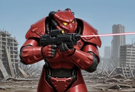 X-01 - power armor from fallout v1.0