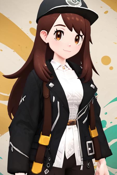 Gloria: Doomkemon AU  | ユウリ (Pokemon) [Illustrious & Pony] Black and Yellow outfit