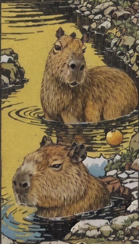 Capybara image by aedisluna